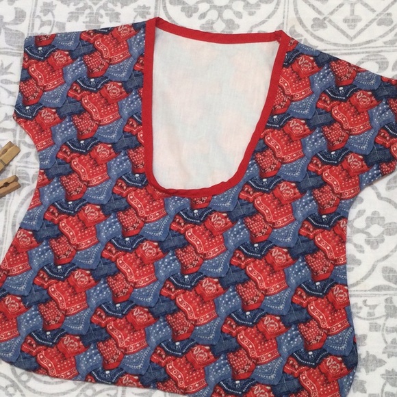 Set of two Clothes pin bags for the clothes line or closet storage, - Picture 2 of 5